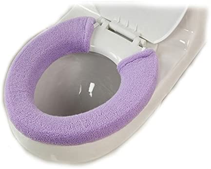 Soft Warm Thicken Toilet Seats Covers (Purple)