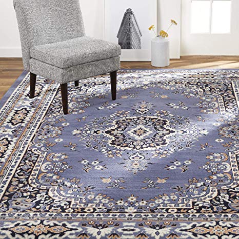 Home Dynamix Sakarya Area Rugs, 9'2"x12'5" Rectangle, Blue