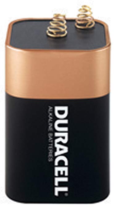 Duracell MN908 6V Non-Rechargeable Alkaline Lantern Batteries (1 Pack)