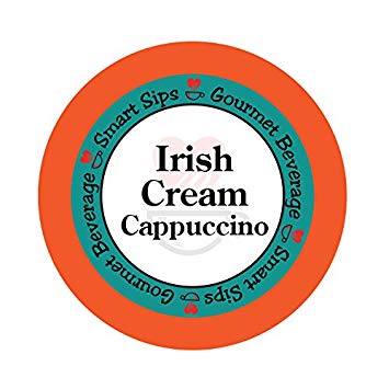 Smart Sips, Irish Cream Cappuccino, 24 Count, Compatible With All Keurig K-cup Brewers