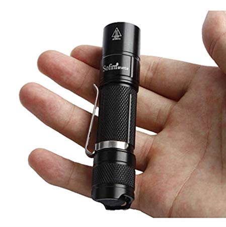 Sofirn Mini Flashlight High Lumens Upgraded SF14 Keychain Light Super Bright 550 Lumens Cree XPG2 LED Torch with 14500 Battery and Charging Slot