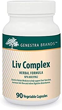 Genestra Brands Liv Complex | Liver Support Supplement | 90 Capsules