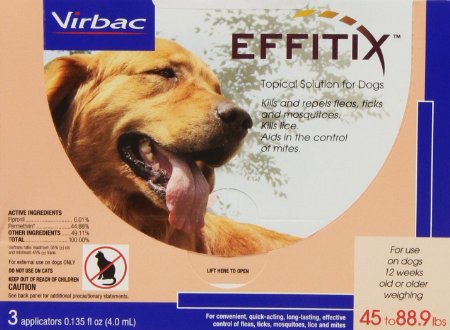 Virbac Effitix Flea/Tick Topical Solution