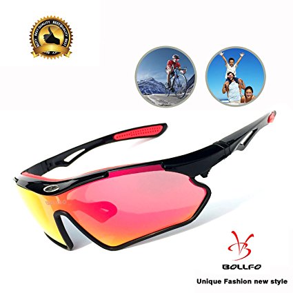 Sports Sunglasses Polarized Men Women uv400 Cycling Sunglasses Running Driving Fishing Golf Baseball TR90 Superlight Frame