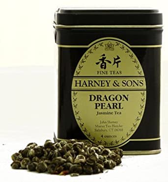 Dragon Pearl Jasmine, Loose tea in 4 Ounce tin
