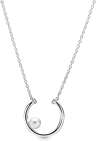 Pandora Women Silver Pendant Necklace - 397526P-50