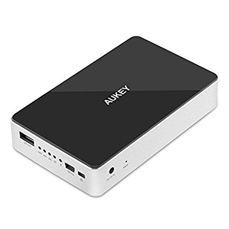 AUKEY 2.5" Hard Drive Enclosure with Wifi Router   Battery Charger   USB 3.0 Port for PC and Smartphone