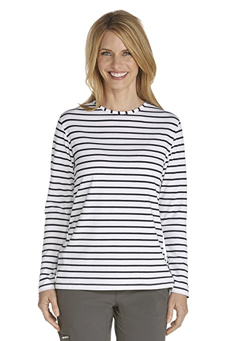 Coolibar UPF 50  Women's Long Sleeve T-Shirt - Sun Protective