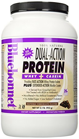 Dual Action Protein Chocolate - 2.1 lbs - Powder