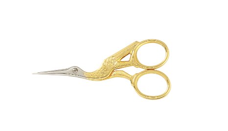Gingher 3.5 Inch Stork Embroidery Scissors (01-005280)
