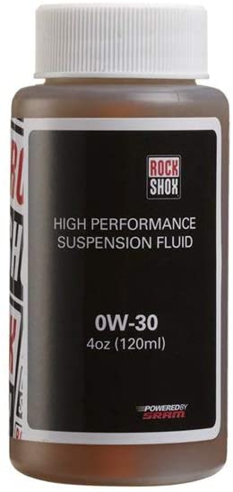 SRAM RockShox 30 Weight Suspension Oil Bottle (Pike Lowers), 120ml