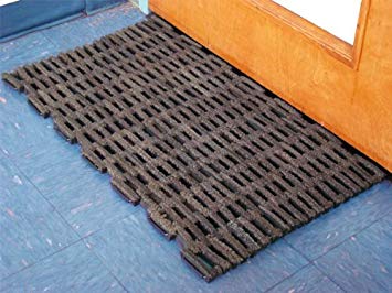 Recycled Rubber Tire Link Mats 24" x 36"