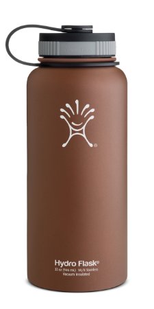 Hydro Flask Insulated Wide Mouth Stainless Steel Water Bottle 32-Ounce