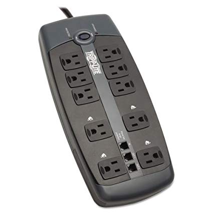 Tripp Lite Protect It TLP1008TEL 10-Outlets Surge Suppressor