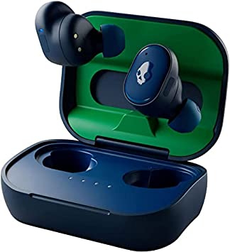 Skullcandy Grind True Wireless in-Ear Earbuds - Dark Blue/Green