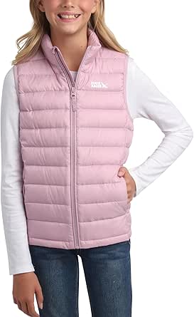 Eddie Bauer Kids' Down Vest - CirrusLite Weather Resistant Quilted Bubble Puffer Vest for Boys and Girls (5-20)