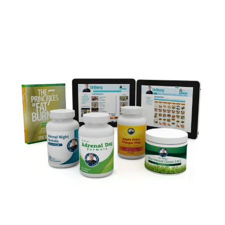 Adrenal Body Type Kit - Complete Program For A Healthy Adrenal System - Fight Fatigue. Belly Fat and Stress By Dr. Berg