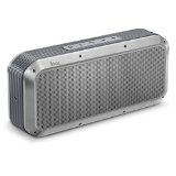 Bluetooth Speaker Divoom Voombox Party Portable Ultra Rugged and Water Resistant Bluetooth 40 Wireless Speakers in 20w Output with NFC Function Built-in Microphone for Handsfree Calling Color Silver