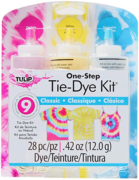 Tulip 31668 Tie Fabric Dye Kit, Classic