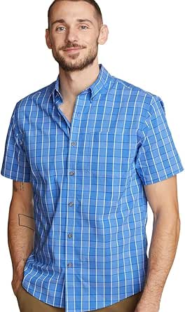 Eddie Bauer Men's Voyager Flex Short-Sleeve Shirt