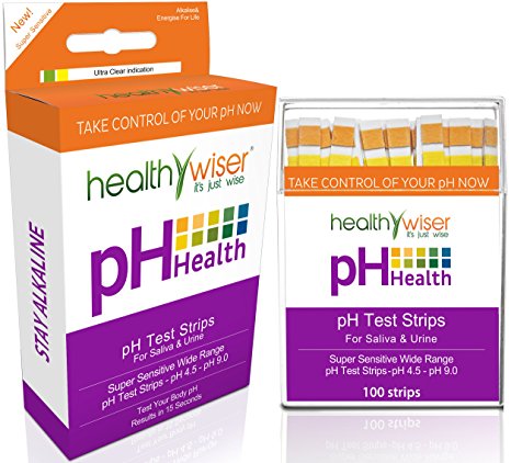 pH Test Strips 120ct   BONUS Alkaline Food chart PDF   21 Alkaline Diet Recipes eBook For pH Balance, Quick and Accurate Results in 15 seconds, Check Your Acidic & Alkaline Level Using Saliva & Urine