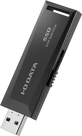 アイ・オー・データ IODATA スティックSSD テレビ録画/PC対応 1TB USB-A 小型 ポータブル【PS5/Windows/Mac/Chromebook】USB 3.2 Gen 2対応 日本メーカー SSPM-US1K/E