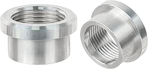 EVIL ENERGY 3/4" NPT Female Weld on Bung Fitting Aluminum 2PCS