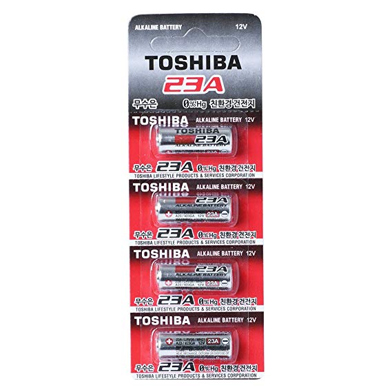 Toshiba 23A A23S A23 GP23AE MN21 23GA 12 Volt Battery (4 Batteries)