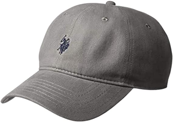 U.S. Polo Assn. Mens Washed Twill Baseball Cap, 100% Cotton, Adjustable