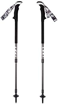 Leki Carbon Lite Trekking Stick - Black, 100-135 cm