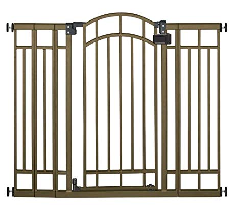 Summer Infant Deco Extra Tall Walk-Thru Gate, Bronze