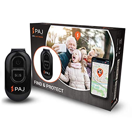PAJ GPS Easy Finder GPS Tracker 3-5 Days Run-Time, Mini Tracking Device for People, Children, the Elderly or Dementia Patient
