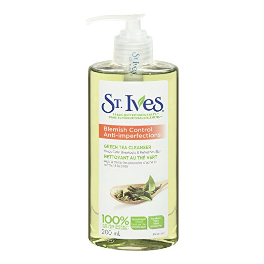 St. Ives Naturally Clear Green Tea Facial Cleanser 200ml