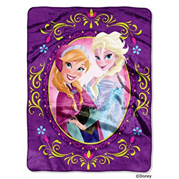 The Northwest Company Disney's Frozen "Nordic Love" Silk Touch Throw, 46-Inch by 60-Inch