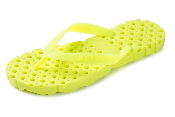 Chazzi Womens "Cheese Style" Thong Beach Sandal Flipflops In 4 Neon Bright Colors