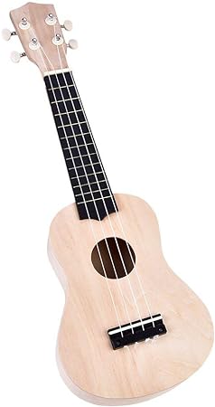 Ukulele DIY Kit, Make Your Own Paintable 21 Inch 4 String Hawaii Ukulele