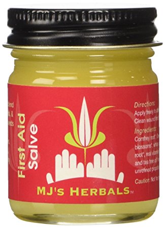 MJ's Herbals First Aid Salve-One Ounce Concentrate