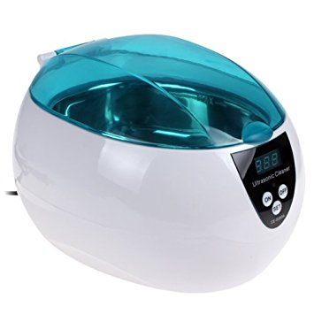OriGlam Professional Ultrasonic Jewelry Cleaner, Digital Ultrasonic Cleaning Machine With Time Setting for Jewelry, Eyeglasses, Watches, Rings, Necklaces, Bracelets, Dentures, Razors, Coins