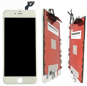 PassionTR White iphone 6s plus 5.5 inch LCD Display Touch Screen Digitizer Assembly Screen replacement full set with tools