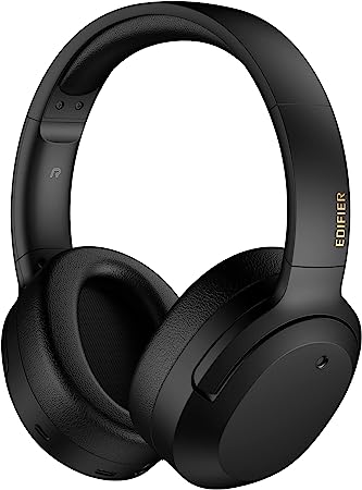 Edifier W820NB Plus Over-Ear Active Noise Cancelling Headphones, Clear Calls with Deep Noise Reduction,Bluetooth Headphones with LDAC for Hi Res Wireless Audio Comfortable Fit,Bluetooth 5.2