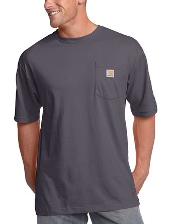 Carhartt Men's Big & Tall Workwear Pocket Short-Sleeve T-Shirt Original Fit K87