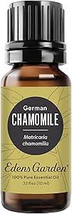 Edens Garden Chamomile- German Essential Oil, 100% Pure Therapeutic Grade (Undiluted Natural/Homeopathic Aromatherapy Scented Essential Oil Singles) 10 ml