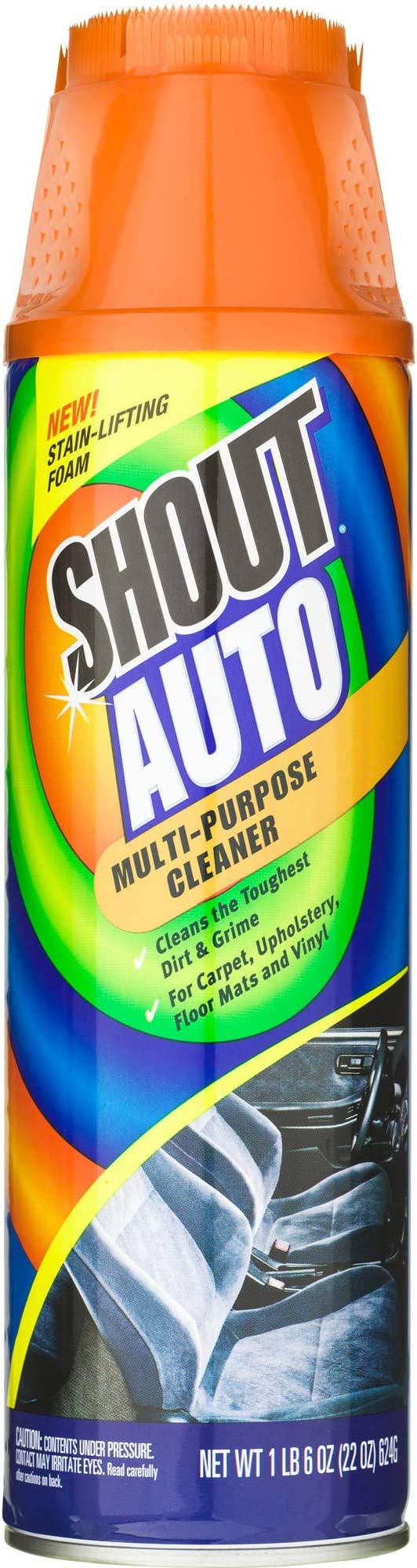 Shout Auto Multi-Purpose Interior Cleaner, Stain Remover 22 oz (1)