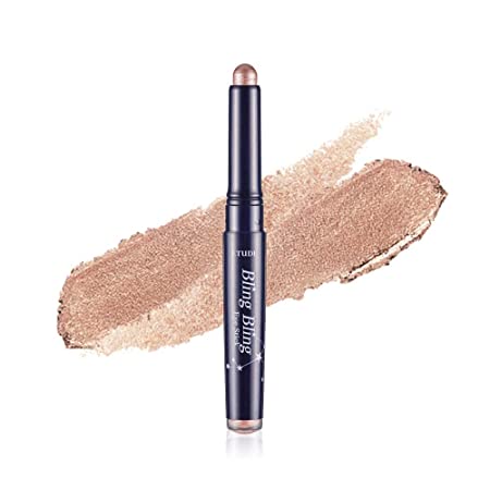 ETUDE Bling Bling Eye Stick (#16 Pinky Star Rain) 21AD | Long-Lasting Eye Shadow Stick with Blinding Glow and Soft Creamy Texture for Shining Eyes