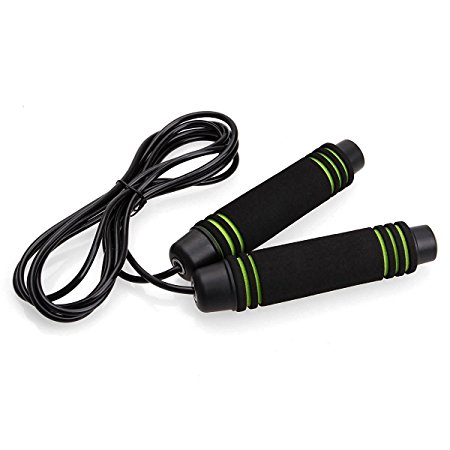 Skipping Rope - Speed Rope for Women,Men&Kids,Crossfit Jump Rope ,With Memory Foam Handles & Weighted Speed Cable & Fitness Workout, Jumping Exercise, Skipping, MMA and Boxing