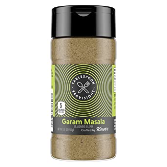 Tablespoon Provisions Garam Masala Seasoning, 3.2 oz (2 units, 1.6 oz each) - No Added Salt, No Artificial Preservatives, No Added MSG