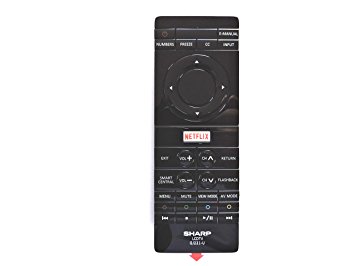 Sharp GJ221-U LCD 4K TV Remote Control