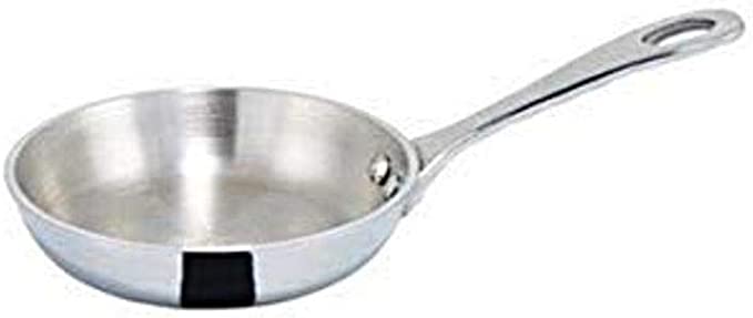 WINCO Mini Fry Pan, Silver