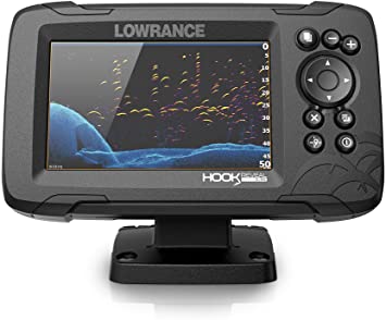 Lowrance Hook Reveal 5X 5-inch SplitShot with Chirp, DownScan & GPS Plotter