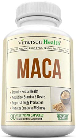 MACA Root Supplement - Promotes Sexual Health & Emotional Wellness. Helps Boost Libido, Stamina & Desire - Supports Reproductive Health and Fertility in Men & Women. 100% Natural Peruvian Maca Root.